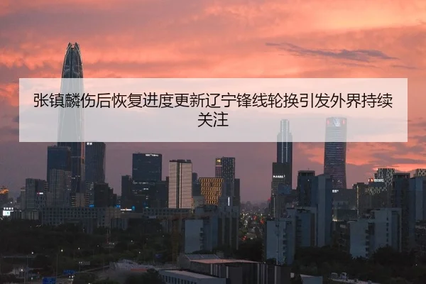 张镇麟伤后恢复进度更新辽宁锋线轮换引发外界持续关注